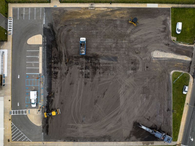 Parking Lot Gravel Repair in Pearland, TX