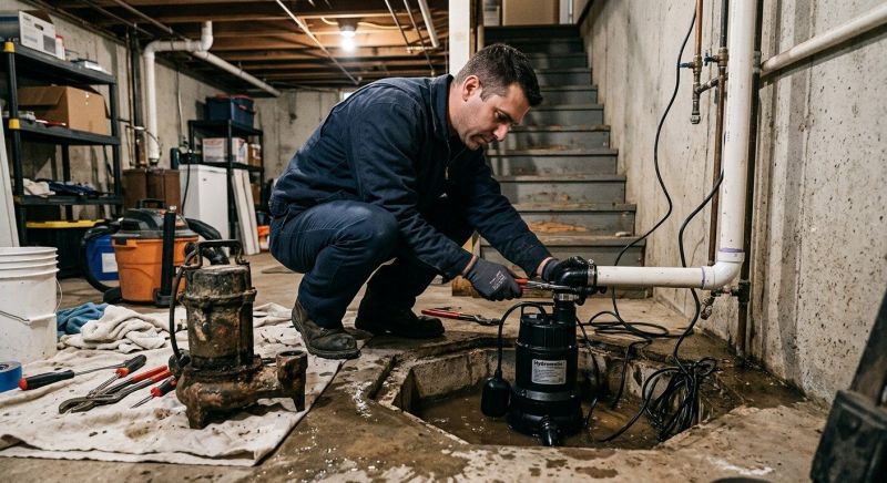 Sump Pump Plumbing in Mobile, AL